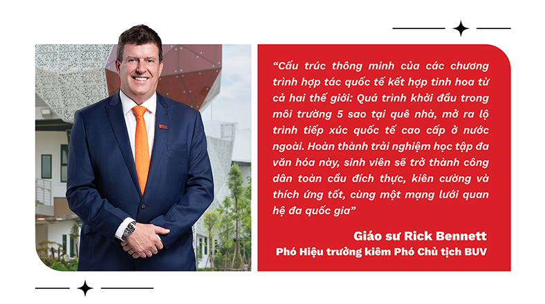 Học "gần nhà" nhưng hướng ra quốc tế