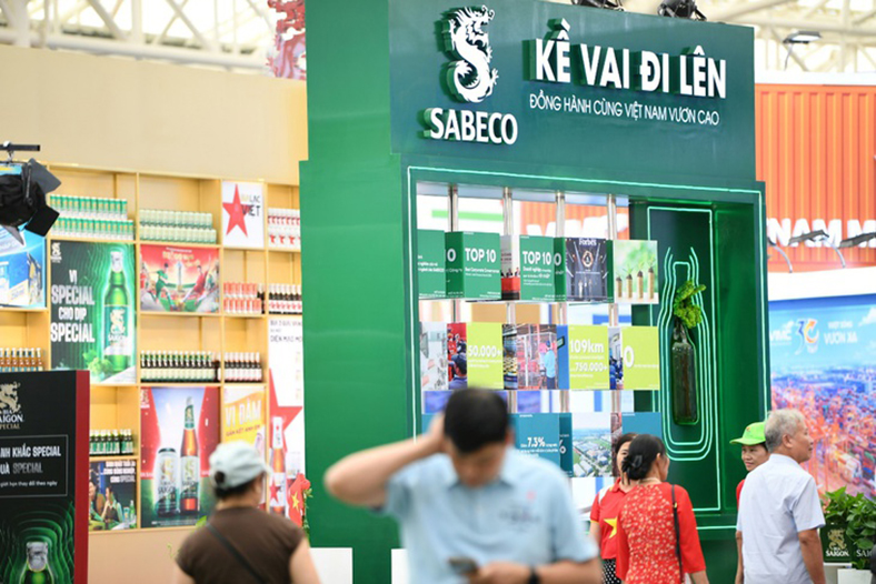 Sabeco lan tỏa cảm hứng tại Triển lãm Thành tựu đất nước 2025