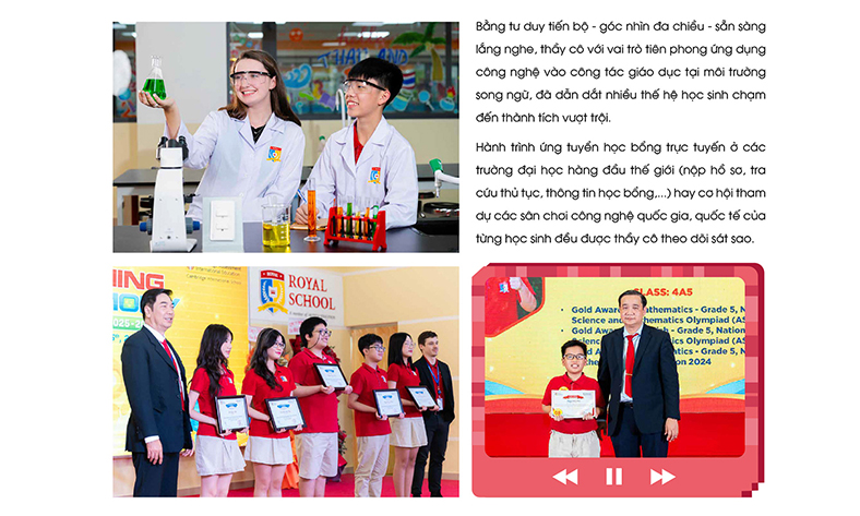 Royal School: Kiến tạo công dân số ưu tú