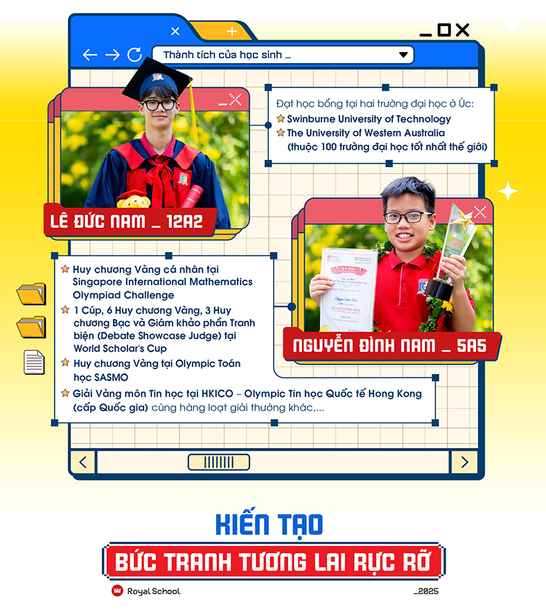 Royal School: Kiến tạo công dân số ưu tú