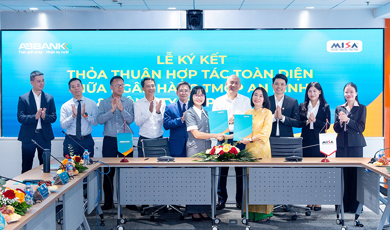ABBANK bắt tay MISA: Hỗ trợ doanh nghiệp vừa và nhỏ