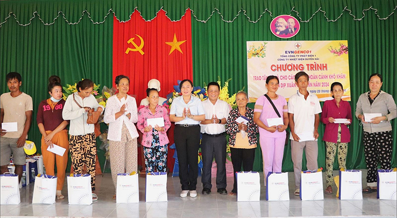 Công ty Nhiệt điện Duyên Hải chung sức vì cộng đồng
