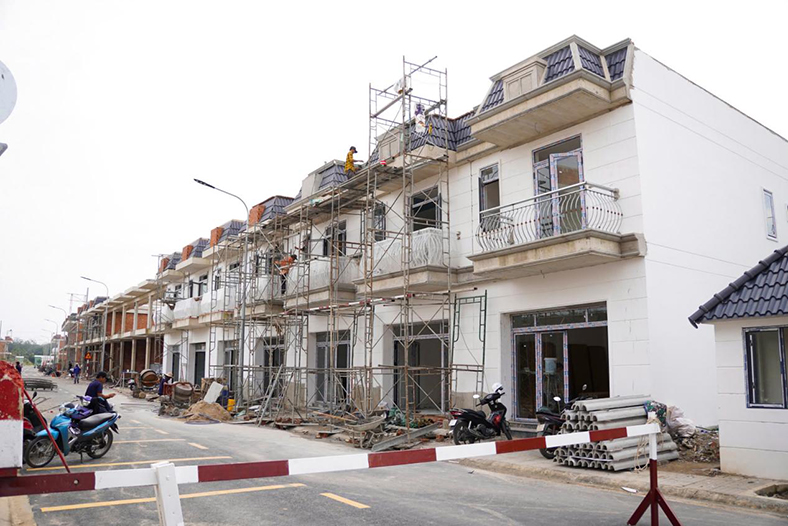 Khu nhà phố thương mại Gia Khải chuẩn bị bàn giao đợt 1