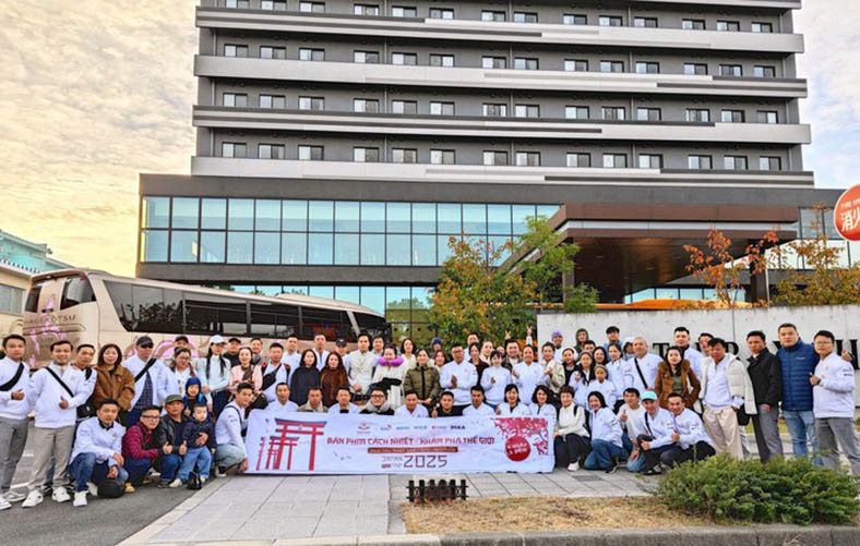 Ngôi Sao tổ chức Japan Trip 2025 tri ân đại lý tiêu biểu