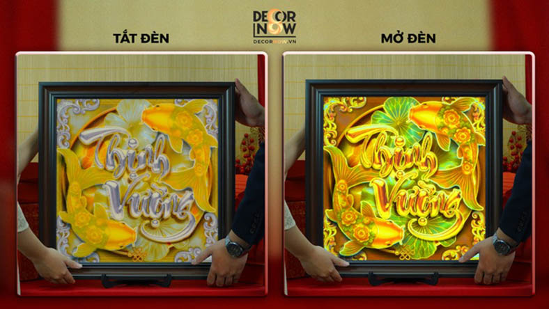 Tranh đèn DecorNow: Giải pháp quà tặng tinh tế