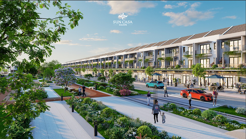 Sun Casa Square: lợi thế sống, làm việc trong 'hệ sinh thái VSIP'