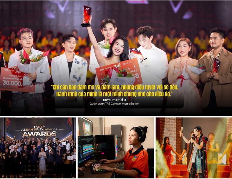 Khép lại 2025, sinh viên HUTECH nối dài bảng vàng thành tích