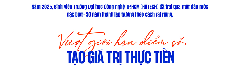 Khép lại 2025, sinh viên HUTECH nối dài bảng vàng thành tích