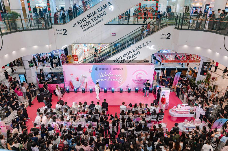 Sự kiện Cocolux x Club Clio thu hút người trẻ đến tham gia trải nghiệm