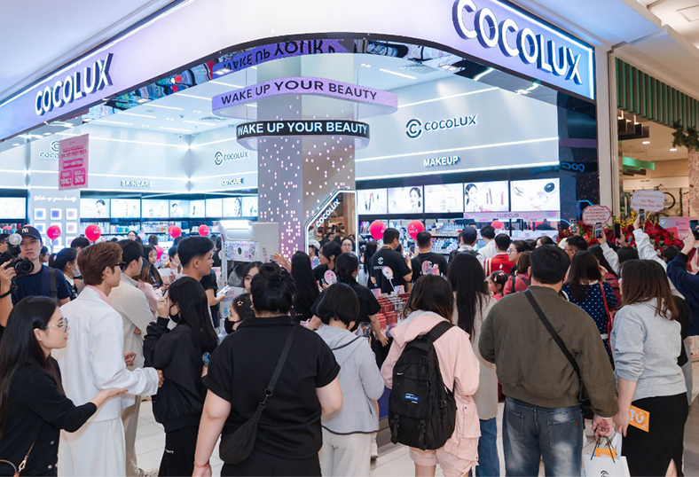 Sự kiện Cocolux x Club Clio thu hút người trẻ đến tham gia trải nghiệm