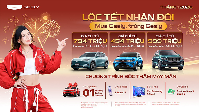 Sắm xe chơi Tết: Geely EX5 là lựa chọn 'đáng tiền'