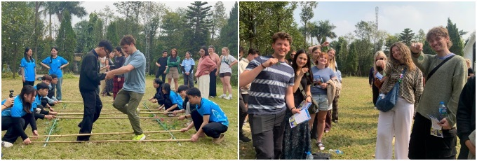 Sinh viên Đại học Tasmania giao lưu học tập tại Học viện Nông nghiệp Việt Nam