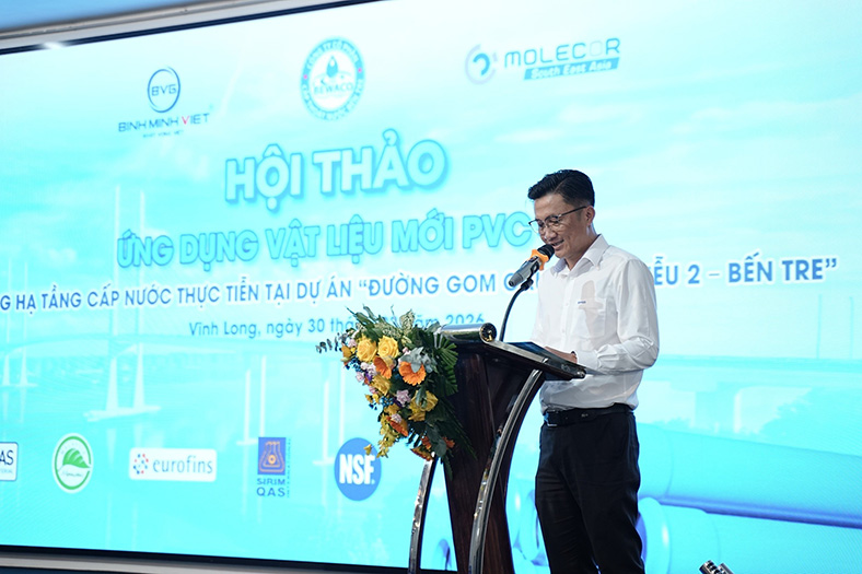 Ống nhựa PVC-O - lựa chọn mới cho hạ tầng cấp thoát nước