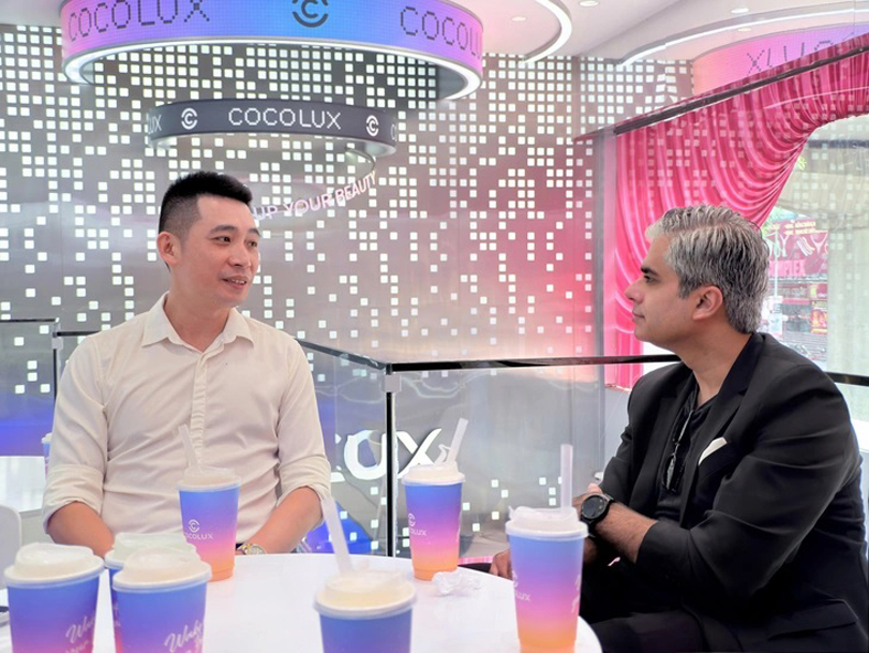 Lãnh đạo cấp cao L'Oréal thăm cửa hàng flagship Cocolux