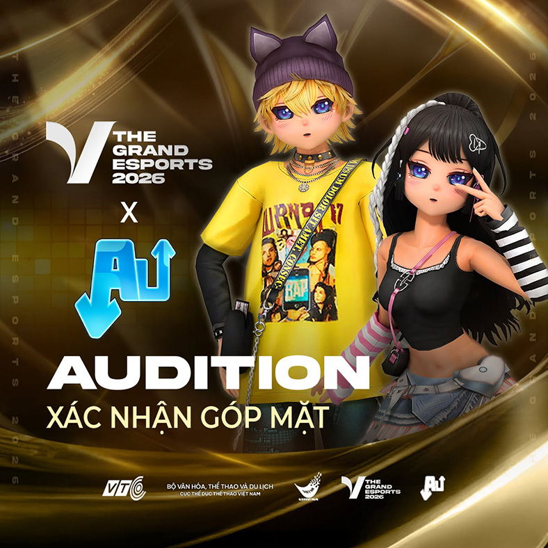 Việt Nam đăng cai giải đấu quy mô quốc tế Audition Grand Esports 2026