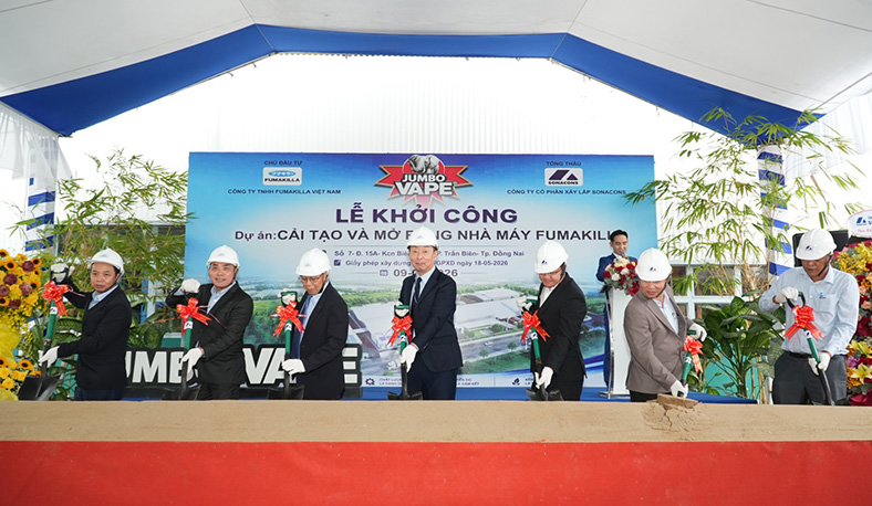 Fumakilla Việt Nam tiếp tục mở rộng nhà máy