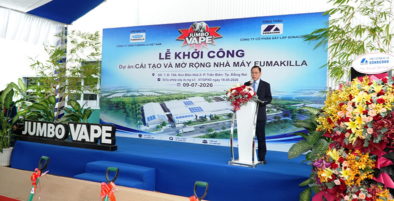 Fumakilla Việt Nam tiếp tục mở rộng nhà máy