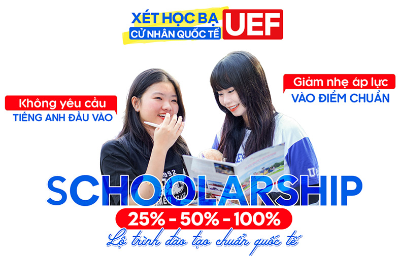 Xét học bạ vào Cử nhân quốc tế UEF: Chủ động lộ trình học tập toàn cầu