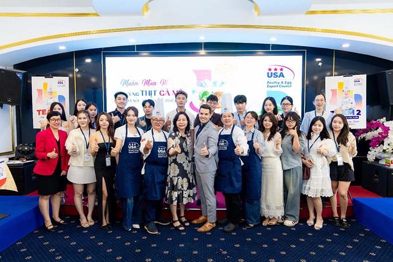 Khám phá hương vị bốn mùa cùng thịt gà Mỹ tại workshop ở Hà Nội