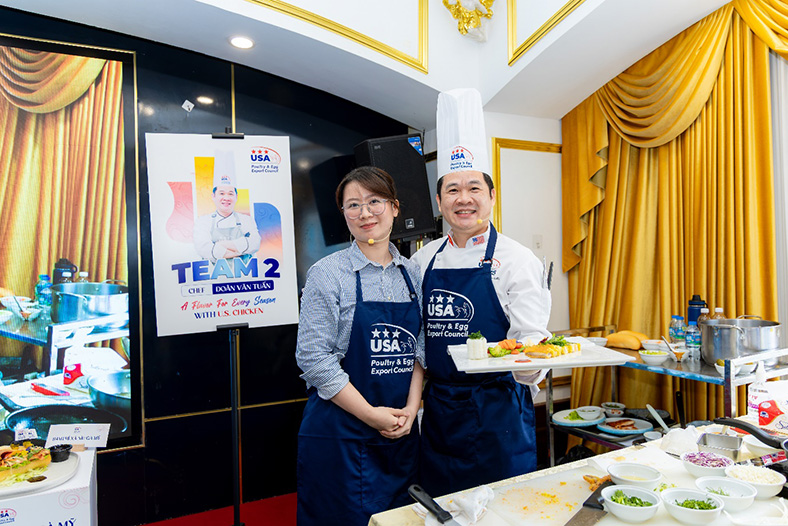 Khám phá hương vị bốn mùa cùng thịt gà Mỹ tại workshop ở Hà Nội