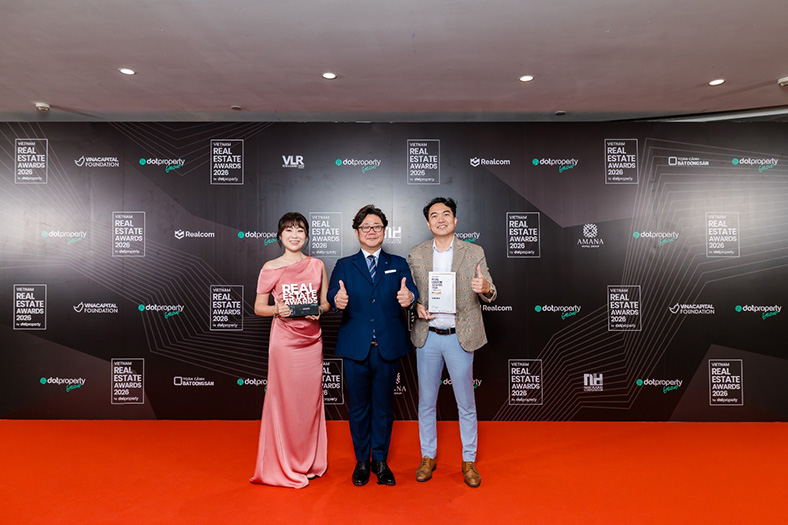 Anabuki NL Việt Nam được vinh danh tại Dot Property Vietnam Real Estate Awards 2026