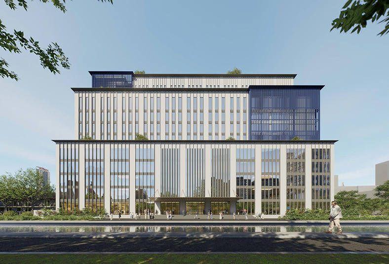 Trường Đại học Văn Hiến cất nóc Khối đào tạo học tập thực hành HEC2