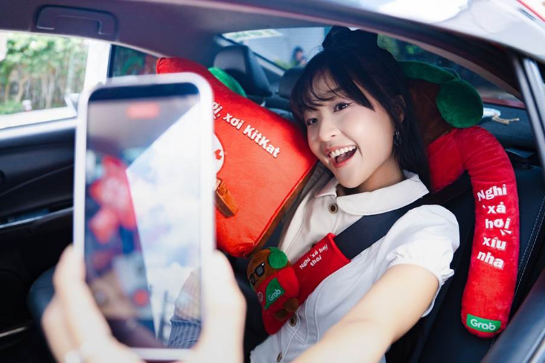 KitKat và Grab bắt tay tạo nên khoảng nghỉ trong lúc di chuyển cho người trẻ