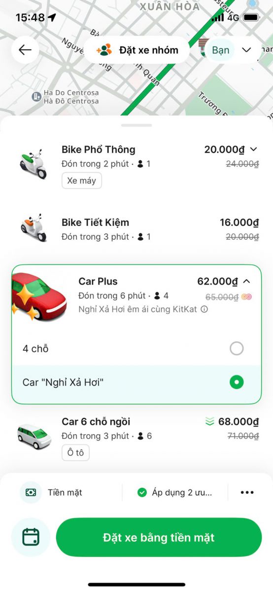 KitKat và Grab bắt tay tạo nên khoảng nghỉ trong lúc di chuyển cho người trẻ