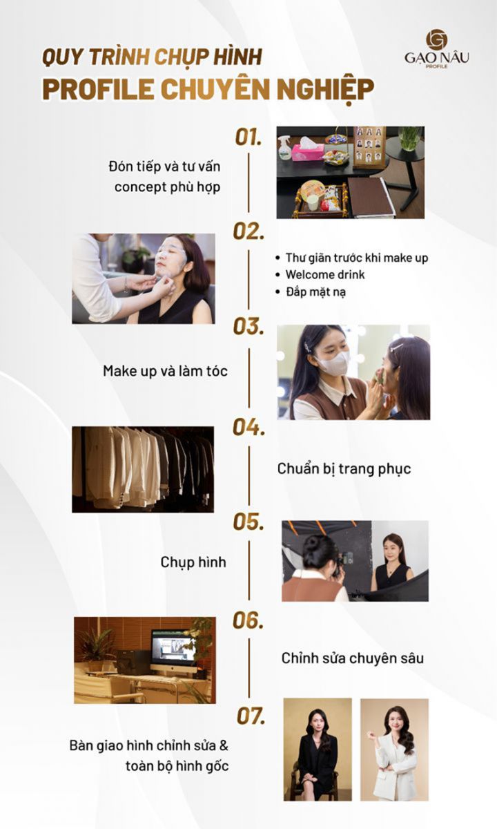 Gạo Nâu Profile: Chuẩn hóa hình ảnh chân dung cho lãnh đạo và doanh nghiệp