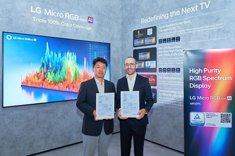 LG nâng chuẩn màu LCD cao cấp với dải TV RGB evo 2026