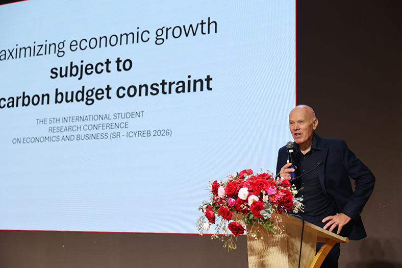 SR-ICYREB 2026: Gần 300 nghiên cứu sinh viên về bài toán phát triển bền vững