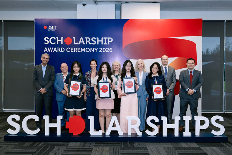 RMIT Việt Nam trao hơn 51,6 tỉ đồng tại chương trình Học bổng năm 2026