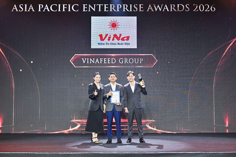 Vinafeed được vinh danh Doanh nghiệp xuất sắc châu Á tại APEA 2026
