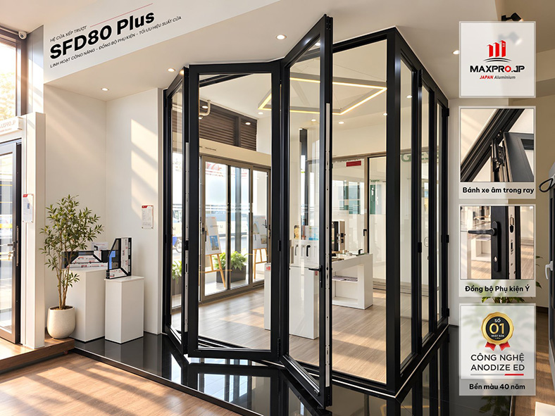 Maxpro.jp giới thiệu giải pháp cửa nhôm đồng bộ cho ngôi nhà Việt