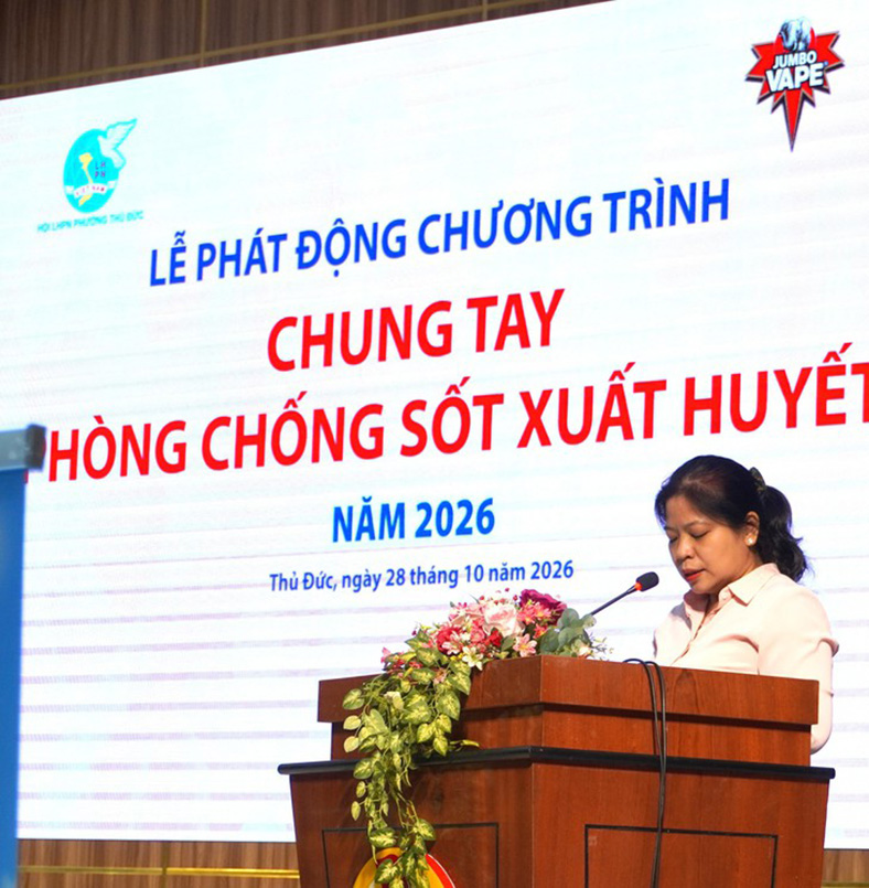 Khởi động chương trình 'Jumbo Vape - Chung tay phòng chống sốt xuất huyết'