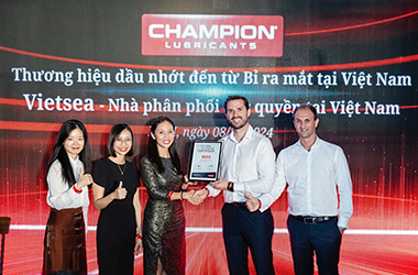 Dầu nhớt Champion từ Bỉ chính thức ra mắt tại Việt Nam