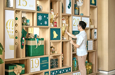 Không khí lễ hội 