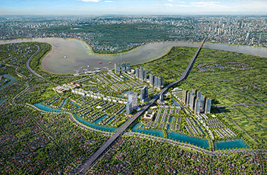 Sống ở Alluvia City: Hưởng gió sông Hồng bên nguồn khoáng tự nhiên