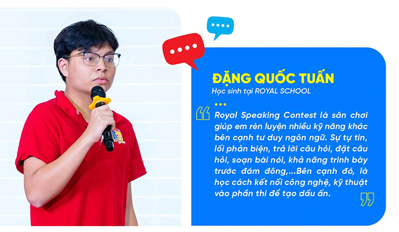 Dùng kỹ năng rèn kỹ năng: Bí quyết giỏi ngoại ngữ của học sinh Royal School