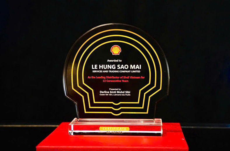 Lê Hùng Sao Mai giới thiệu sản phẩm dầu mới của Shell