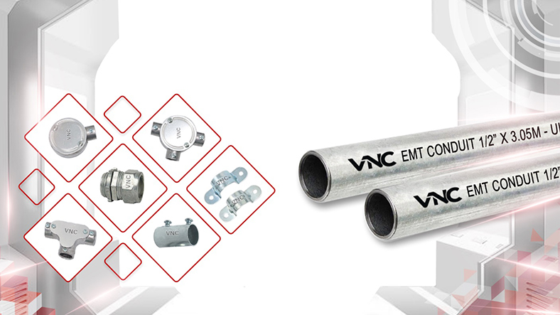 Ống thép luồn dây điện EMT giúp an toàn hệ thống điện công trình