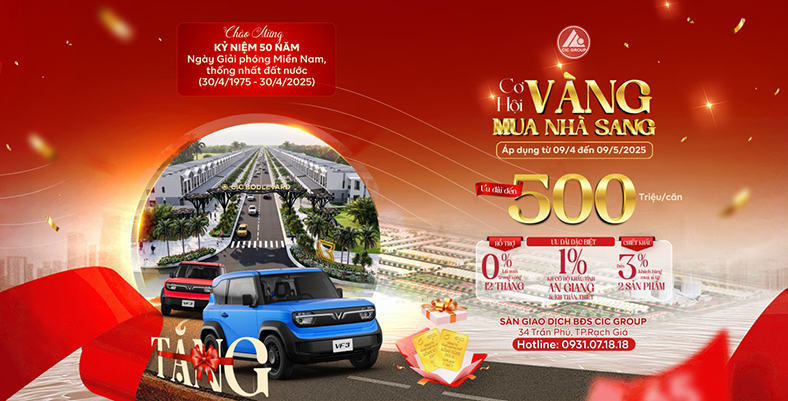 'Cơ hội vàng, mua nhà sang' cùng CIC Group