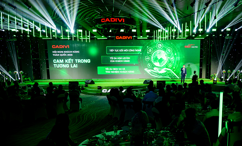 CADIVI đưa dây cáp điện vật liệu xanh đến các công trình