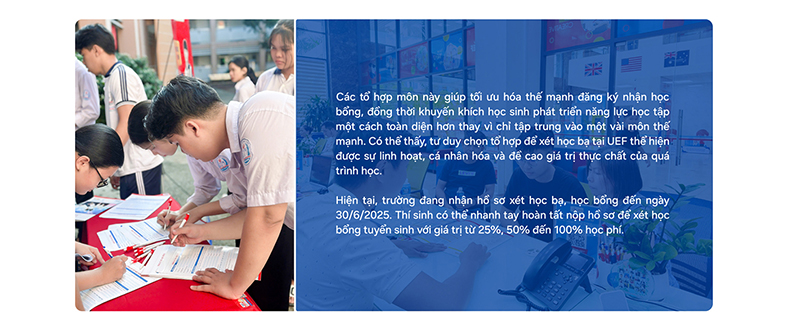 UEF nhận hồ sơ xét học bạ đến 30-6