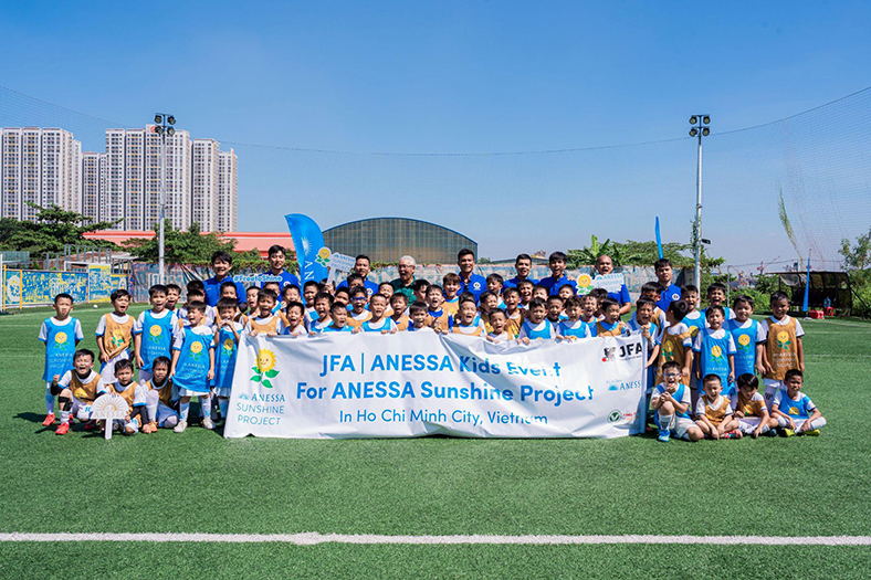 ANESSA Sunshine Project truyền cảm hứng sống năng động đến trẻ em