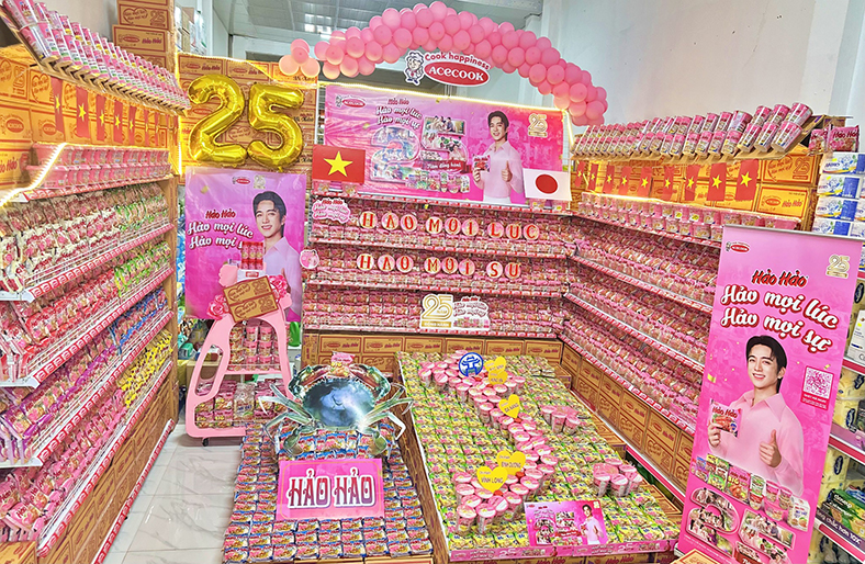 Tiểu thương hưởng ứng cuộc thi trưng bày Hảo Hảo 2025