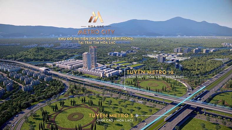 Hòa Lạc thu hút nhà đầu tư săn đất nền đón 'sóng' metro