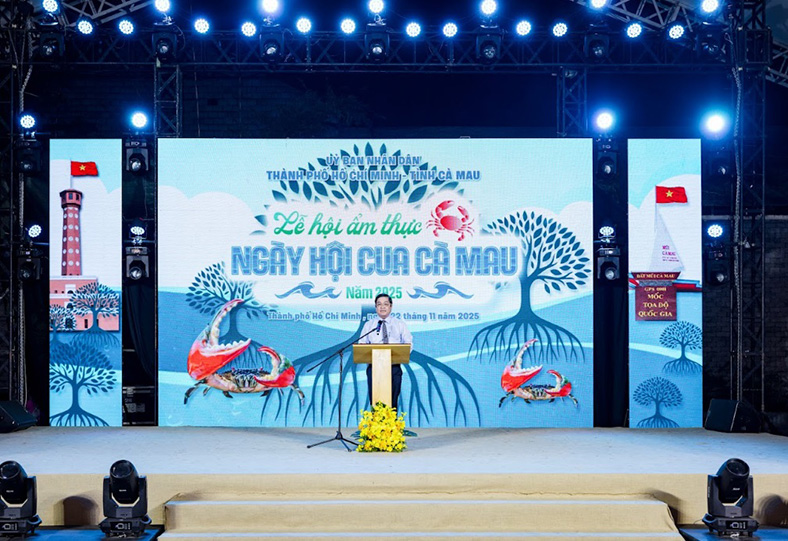 Ngày hội Cua Cà Mau 2025: 'Hương rừng - vị biển' giữa lòng TP.HCM