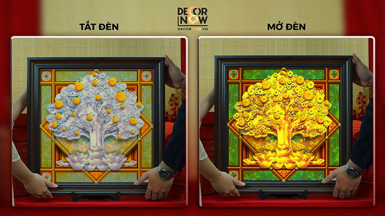 DecorNow - Ứng dụng công nghệ ánh sáng vào tranh tâm linh