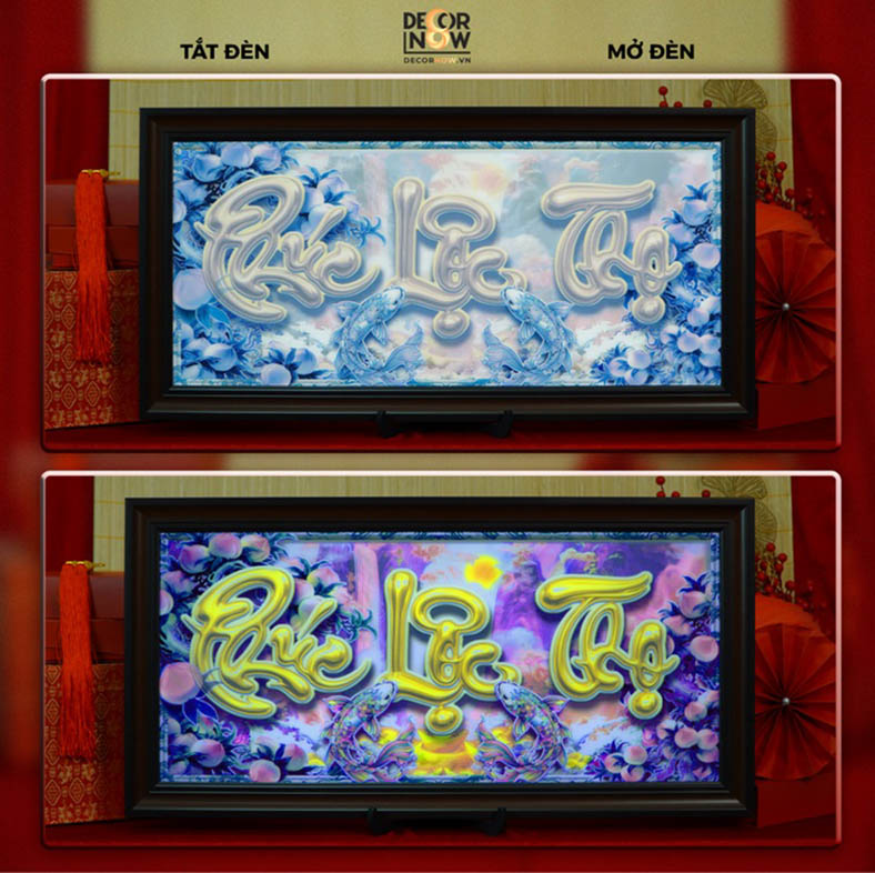Tranh đèn DecorNow: Giải pháp quà tặng tinh tế